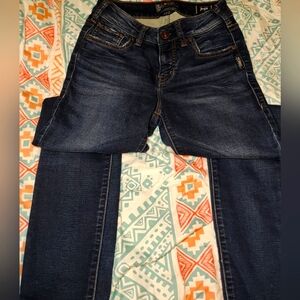 Petite fit Silver "JOGA" Brand Jeans